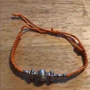 Orange bracelet